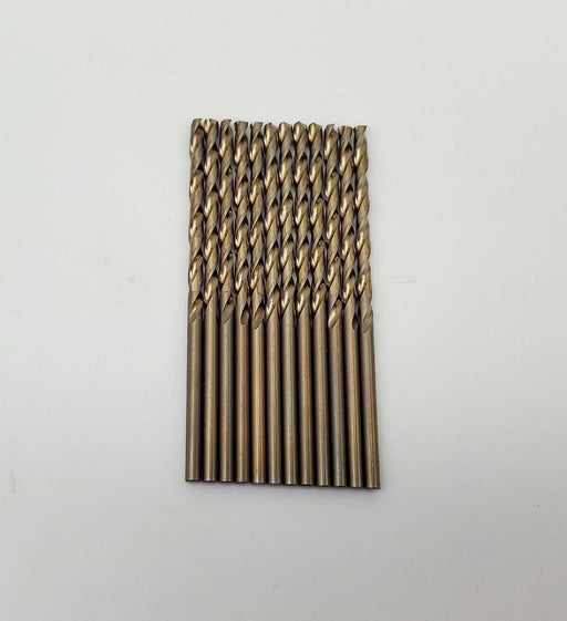 Cle-Line #36 Drill Bits 1-7/16" LOC 2-1/2" OAL 3/32" Shank Cobalt C23398 Pack 12 1