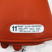 PIP 147-1-14/11 Rubber Insulating Work Gloves Novax Sz 11 Clss 1 Typ I 14in Ora 4