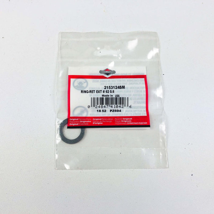 Briggs and Stratton 2153124SM Ring Retainer Extension 62 .6 OEM NOS Simplicity 6