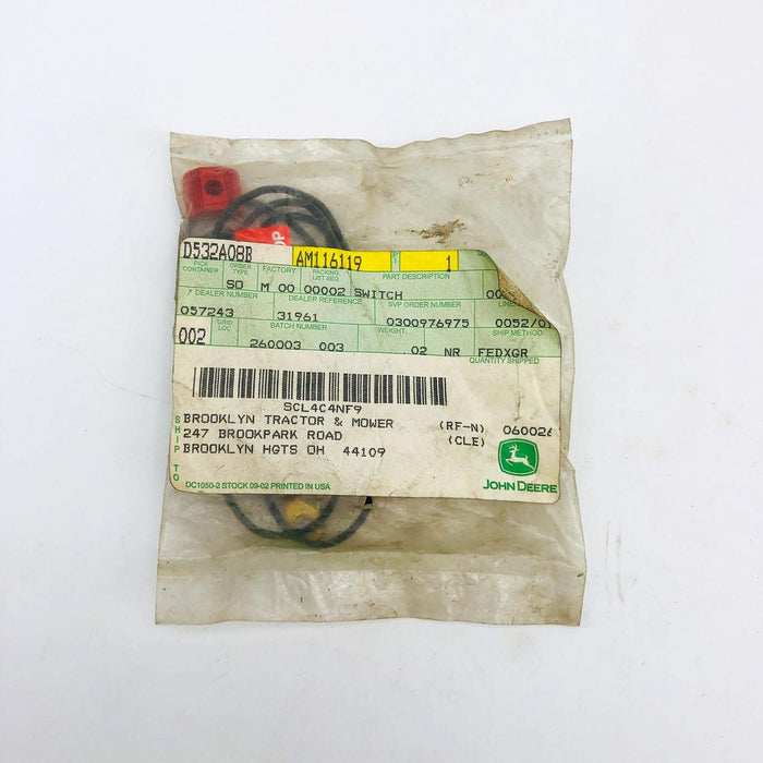 John Deere AM116119 Switch OEM New Old Stock NOS Sealed 5