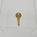 5x Illinois Lock 260 Key Blanks Single Bitted Keyway Brass NOS 2