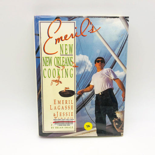 Emeril's New Orleans Cooking Lagasse Hardcover 1993 Louisiana Recipes Cookbook 1