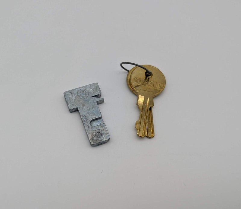 Diebold 31-018431 Undercounter Lock Core Kit w Bolt & 2 Keys Keyed 8011 4