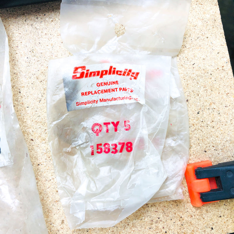 Simplicity 158378 Washer Special OEM NOS Replaced by 2158378SM Loose 2