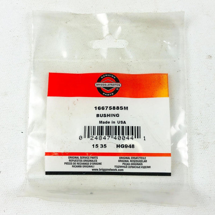 Briggs and Stratton 1667588SM Bushing Plastic NOS OEM USA Made Replcd 1667588 1