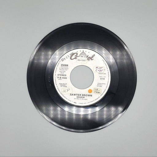 Sawyer Brown Shakin' Single Record Capitol Records 1985 P-B-5585 1
