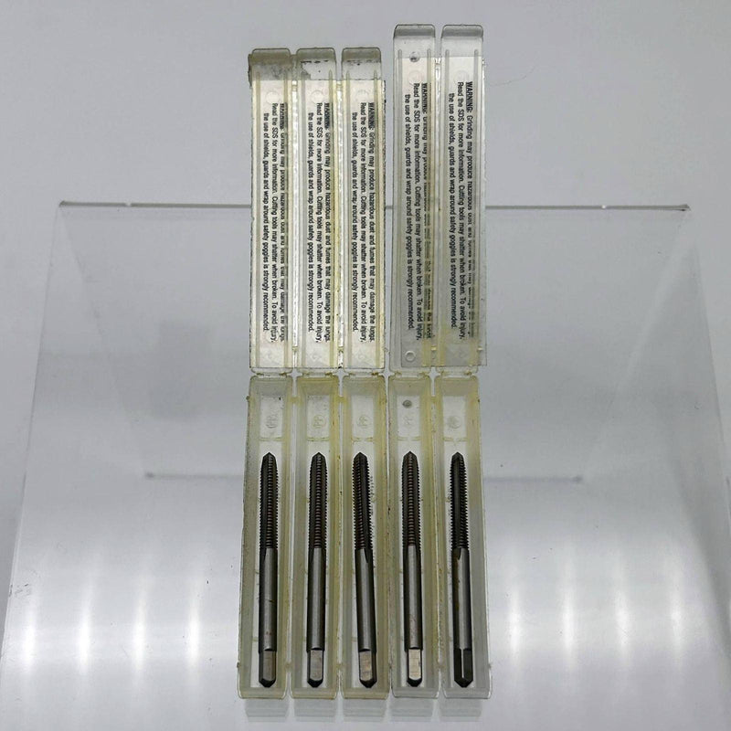 5pk Cle-Line C00723 Plug Hand Tap #8-32NC H2 4 Flutes 2-1/8 OAL General Purpose 1