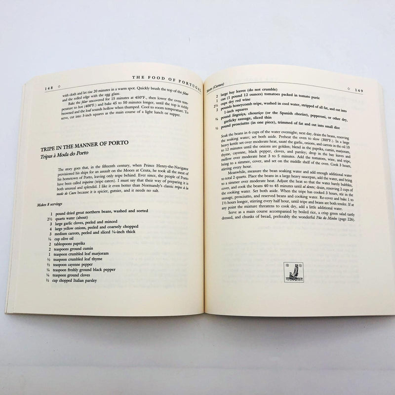 The Food Of Portugal Jean Anderson Paperback 1994 Revised Cookbook Recipes 8