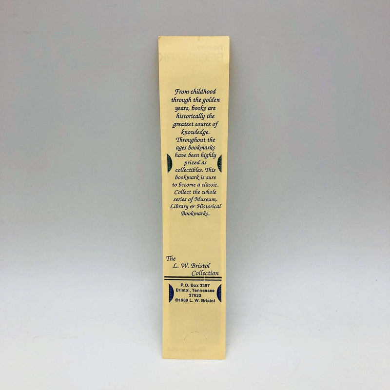 Vintage Kentucky Bookmark LW Bristol 1991 Horse Prk Lexington Souvenir Bluegrass 6