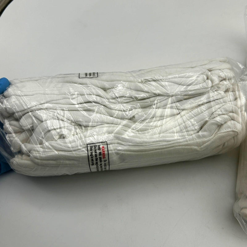Superior LL100 Parade Inspector White Gloves Size 9 Large Cotton 36 Pairs 6