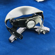 MSA 475369 Hard Hat V Gard White Ratchet Oil Oilfield Refinery Memorabilia 7