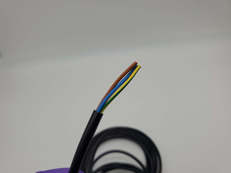 Mencom Solenoid Valve Connector Cordset VAG-520-00 DIN 43650 Form A 10A 24V 16ft 6