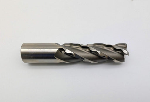 Weldon 1.25" Crest-Kut End Mill 4 Flute 1.25" Shank 4" LOC 6.5" OAL HSS 1154394 1