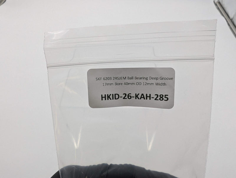 SKF 6203 2RSJEM Ball Bearing Deep Groove 17mm Bore 40mm OD 12mm Width 5