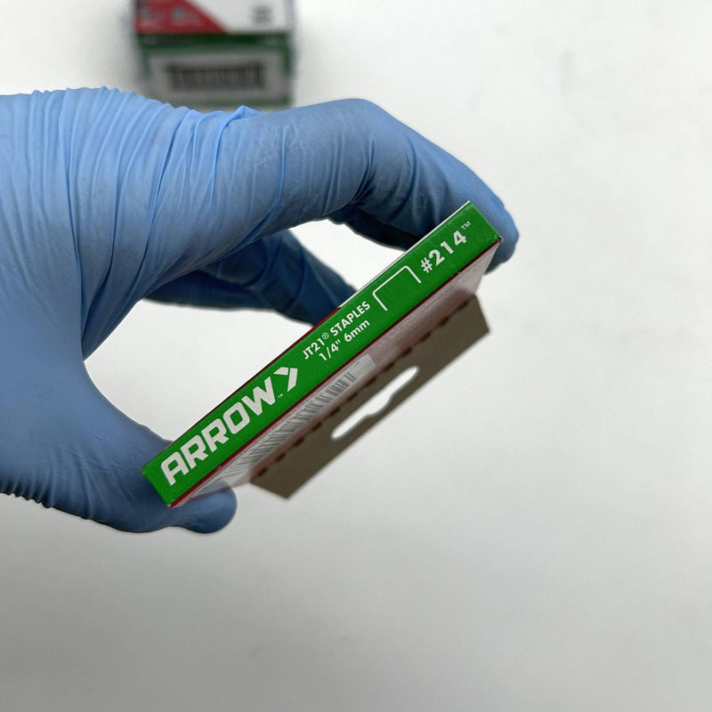 Arrow JT21 Staples 1/4" 6mm #214 Universal Fit JT-21/JT21CM 10pks/10000 Total