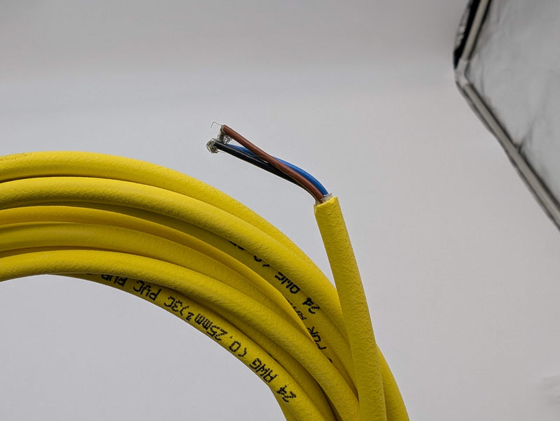 Balluff C49BNF00PY050M Sensor & Actuator Cable 3 Pin 90 Deg to Bare Wire 50M