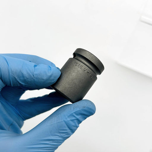 Apex M-19MM15 Socket 19mm w/ 1/2 Female Square Drive Magnetic Metric Standard 2