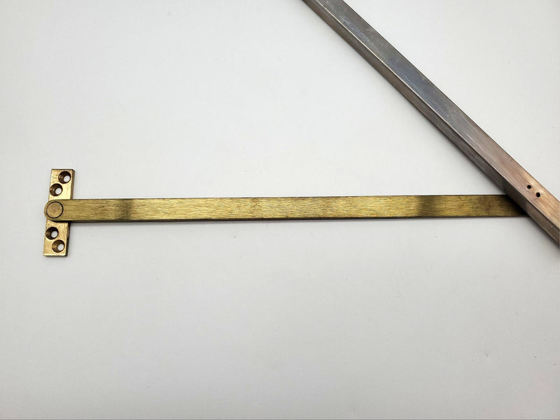 Rixson 5-313 Door Holder Overhead Concealed Satin Brass Friction Checkmate #5 5