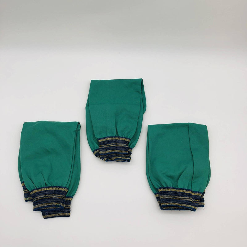 Steel Grip GS871-18A Flame Resistant Sleeve Green Double Elastic 18in Lg 3 Pairs 5