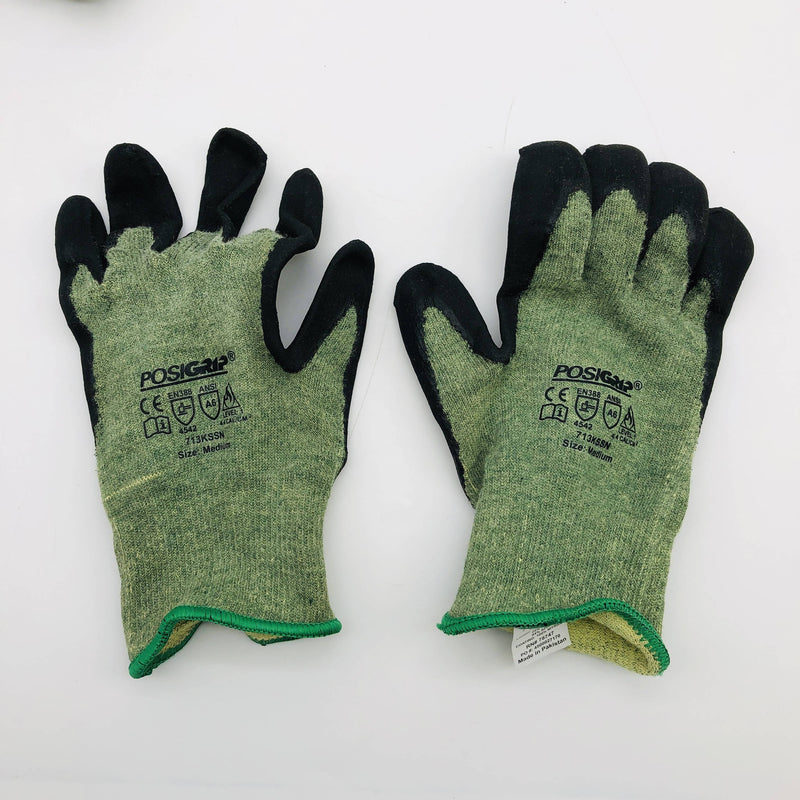 PIP 713KSSN Cut Resistant Glove Medium Lvl 6 Foam Nitrile Palm 13 Gauge 3 Pairs 3