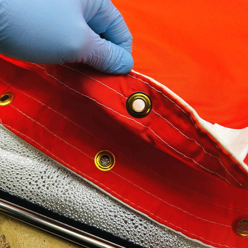 Windcone Sales Company WC24NOR Windcone 24in x 96in Orange Nylon Windsock