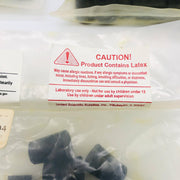 3lbs Wilkens Anderson 77075-04 Rubber Stopper Size 2 Black Solid 20mm TD 16mm BD 4