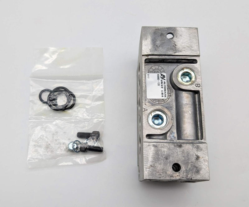 Automatic Valve USA A6880-120 3/8" NPT Pneumatic Manifold Base
