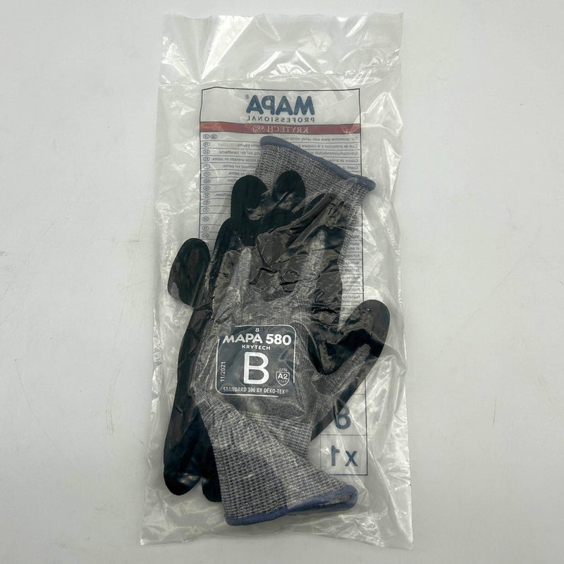 Mapa Krytech 580 Cut Resistant Gloves Sz 8 Medium Nitrile 13 Gauge 1 Pair 1