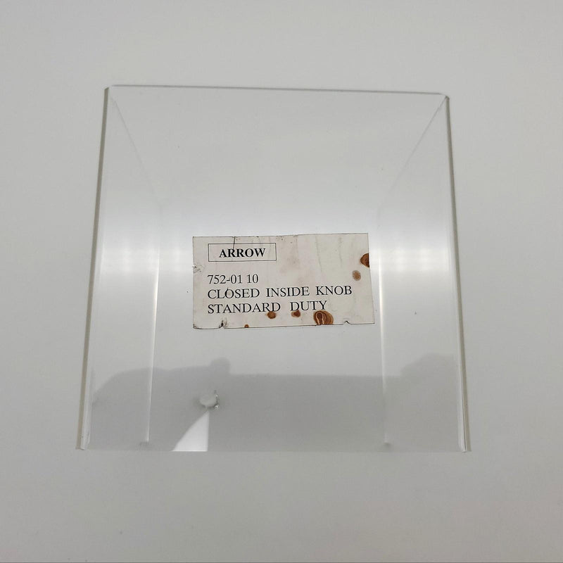 Arrow 752-01 Satin Bronze Ball Knob for M Series Inside Blank Standard Duty 6