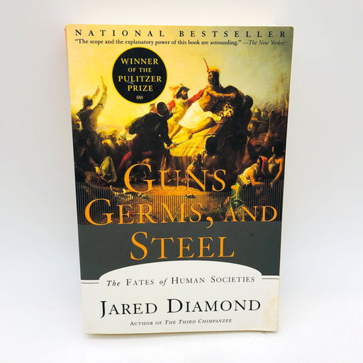 Guns Germs and Steel Jared Diamond Paperback 1997 Social Evolution Environment 1