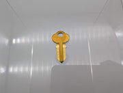 5x Chicago K7 Key Blanks Solid Brass Ilco 1041K Double Sided Cabinet Desk Locks 2