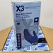 Ammex X3 Nitrile Gloves Size Medium Powder Free Textured 3 Mil Case Of 1000 1