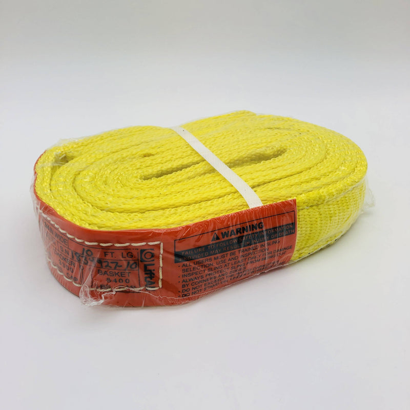Lift-All EE260134NX10 Nylon Web Sling 1-3/4in Wide X 10ft Long 4200lb Webmaster 6