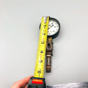 Vintage Air Compressor Gauge USG 100 Lb PSI Pressure Readings With Fittings 10