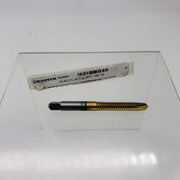 Exactek 3234603 Tap Plug Gun 1/4-28 2 Flute H3 SPPT HSS TiN Finish Spiral Point 10