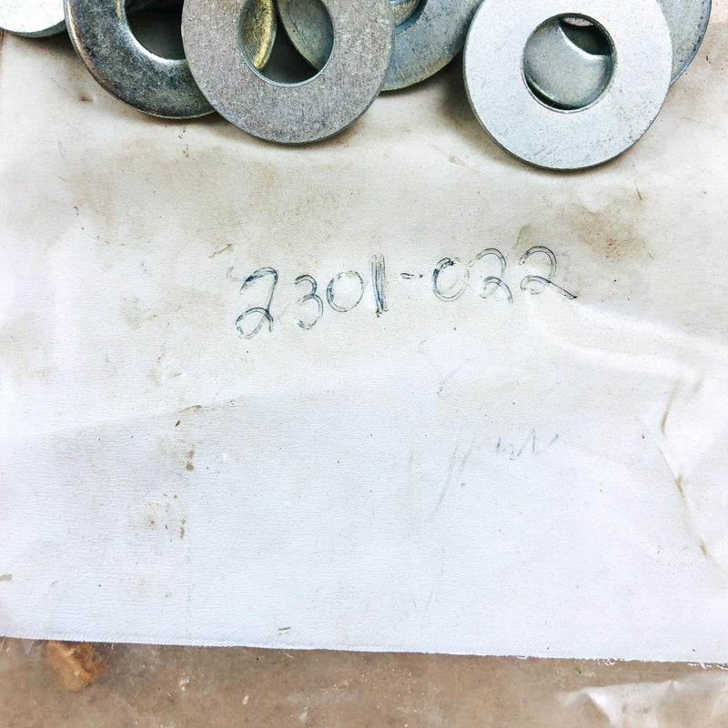 Yazoo 2301-022 Flat Washer 3/8" OEM NOS Fits AV-22-FSP Big Wheel S-20/22/24/26 8