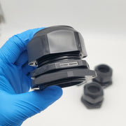 Heyco M3212 Cord Grips PG42 Liquid Tight Straight Thru w/ M9152 Nut Pack of 5 4