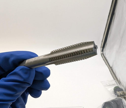 Cle-Line 9/16"-12 UNC Hand Tap 4 Flute 1-21/32" LOC 27/64" Shank HSS C62070 1