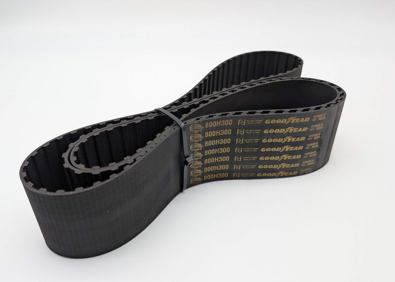 Goodyear 800H300 Timing Belt 1/2" Pitch 160 Teeth 3" Width 80" Length