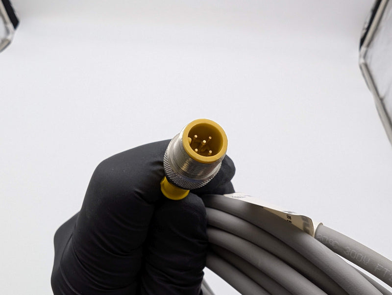 Turck VIS 2-D669-5M-RS 5.3T Valve Sensor Cable DIN 43650 to 5 Pin M12 Male 5M