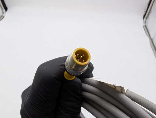 Turck VIS 2-D669-5M-RS 5.3T Valve Sensor Cable DIN 43650 to 5 Pin M12 Male 5M 2