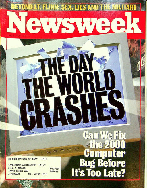 Newsweek Magazine June 2 1997 Y2K Millennium Bug Lt Kelly Flinn Female B52 Pilot 1