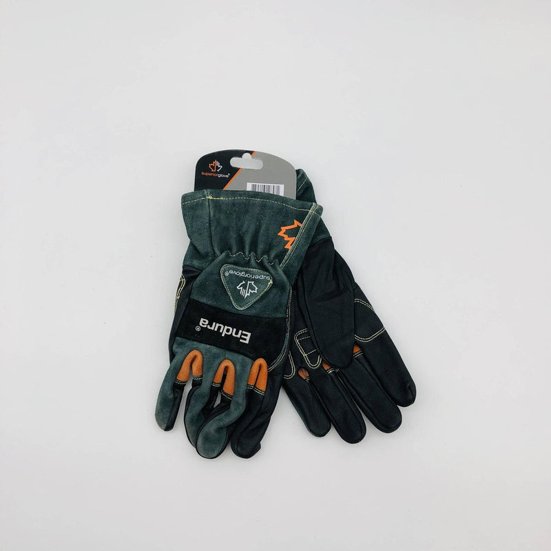 Superior Endura 398GLBB Tig Welding Gloves Large Blackgrain Goat Reinf Palm 1 Pr 8