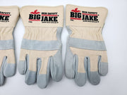 MCR Big Jake A3 Cut Resistant Gloves Cow Leather Palm 1702 Size Small 2 Pairs 2