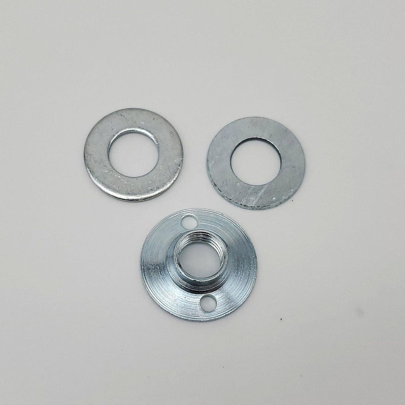 Dynabrade 50283 Disc Pad Spiral Face 7" Diameter Flange Nut & Spacers 4