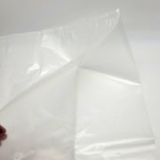 Contractor Bags 40 Gallon 4 Mil Clear Gusseted 25" x 15" x 55" Pack of 75 3