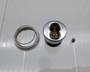 Arrow 16CR-16-001 SFIC Mortise Cylinder Housing 1-1/8" 6 Pin Polished Chrome 1