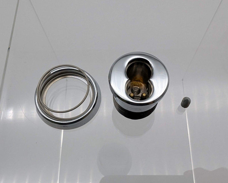 Arrow 16CR-16-001 SFIC Mortise Cylinder Housing 1-1/8" 6 Pin Polished Chrome 1