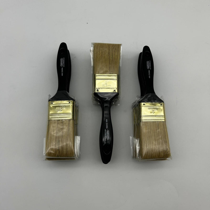 Osborn 70070 Varnish Brush 2in Wide 9/16in Thick 2-3/4in Trim White Bristle 12pk 7