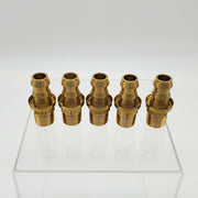 Barb-Lok Hose Ends 1/2" -8 x 3/8"-18 -6 Male NPTF Lawson 97502 Pack of 5 1